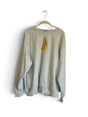 NIKE JA Standard Issue Men's Dri-FIT Crew Neck Sweatshirt Glacier Blue XL